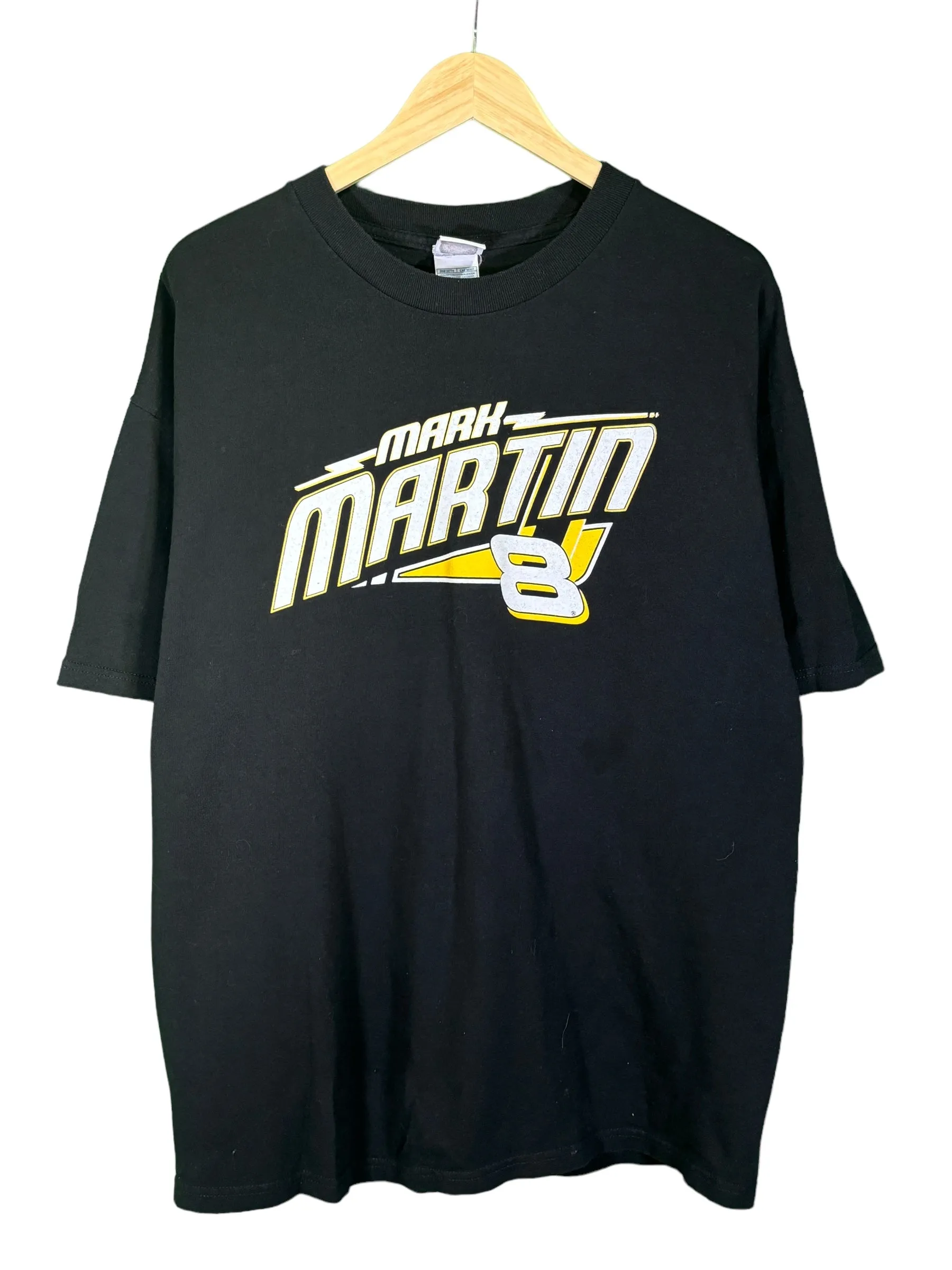 00's NASCAR Mark Martin #8 Army Racing Graphic Tee Size XL