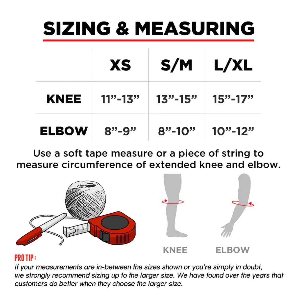 187 - X Independent Knee & Elbow Combo Pack