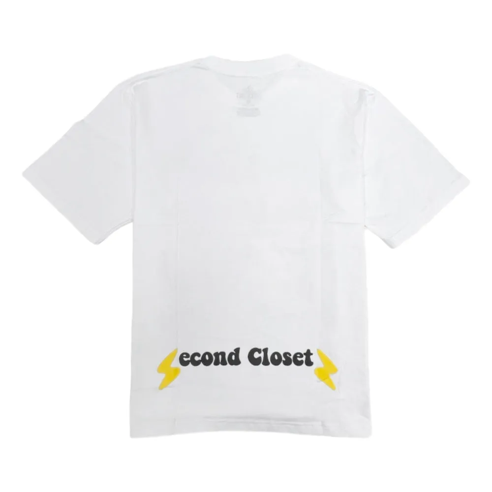 2ND CLOSET WORK LOVE BALANCE TEE-WHITE