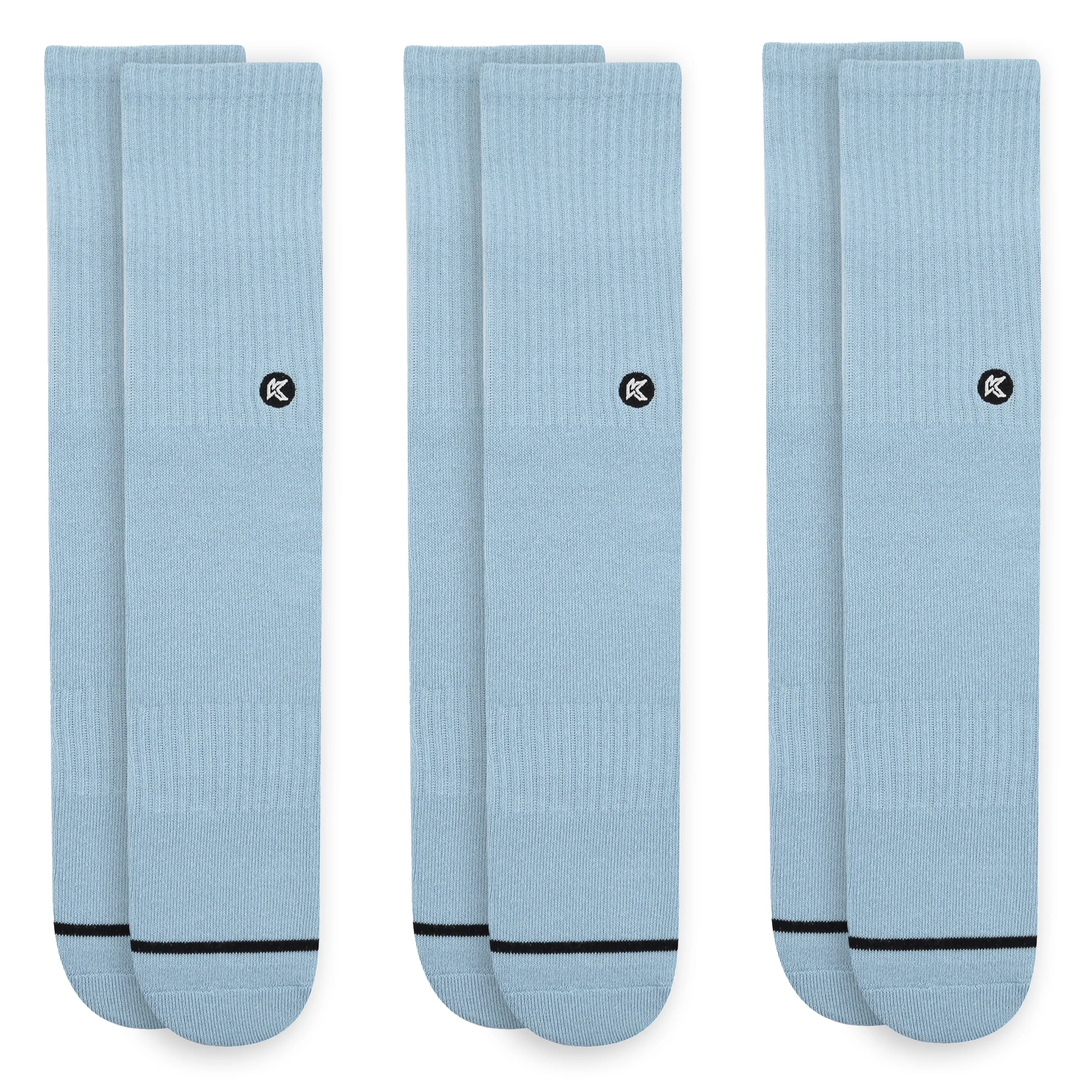 3 Pack Powder Crew Sock