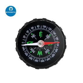 45mm Professional Aluminum Hiking Compass Navigation Tool