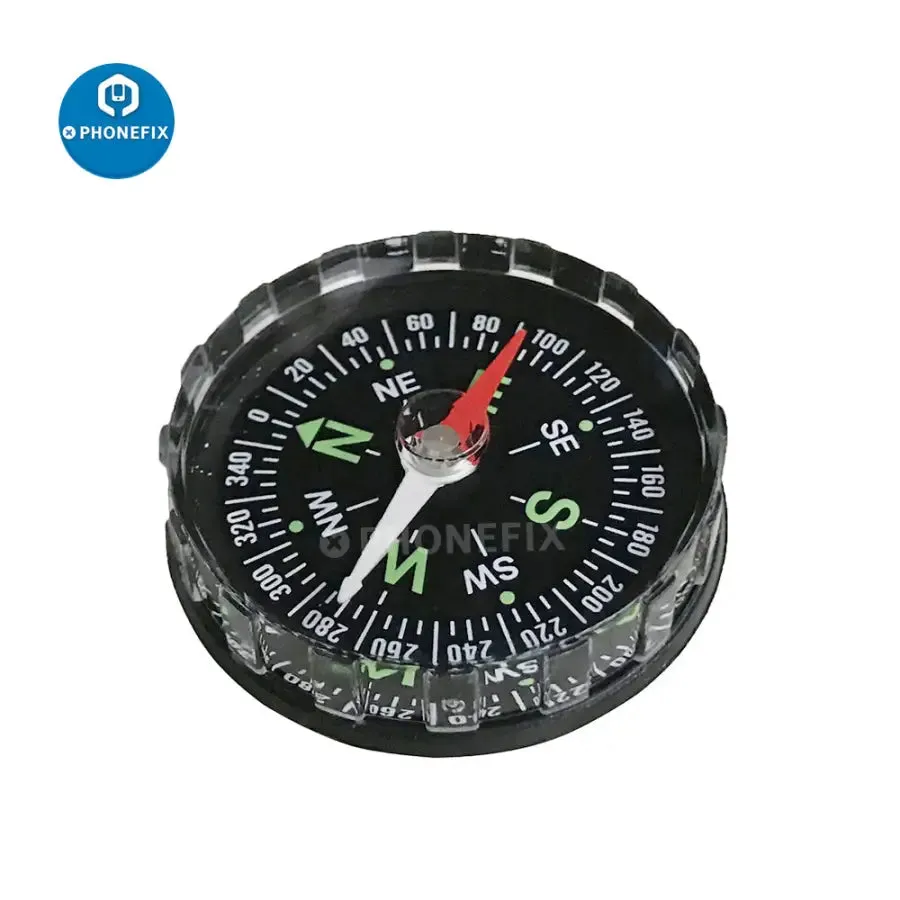 45mm Professional Aluminum Hiking Compass Navigation Tool