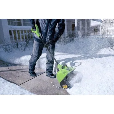 8-amp 12" Corded Snow Shovel