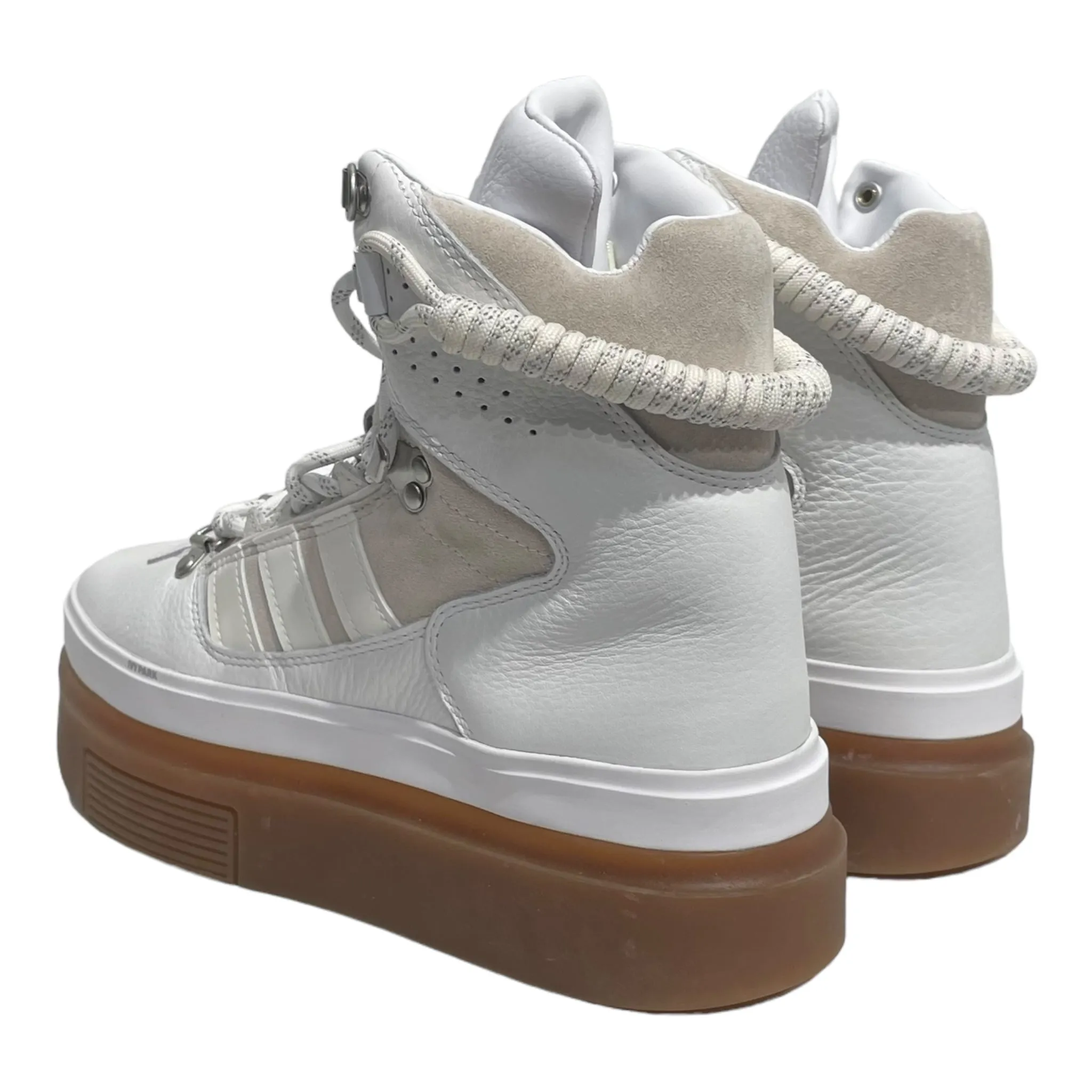 adidas/IVY PARK/Hi-Sneakers/US 8.5/Leather/WHT/SLEEK BOOT