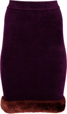 Alaïa Fall 1991 Knit Knee-Length Skirt