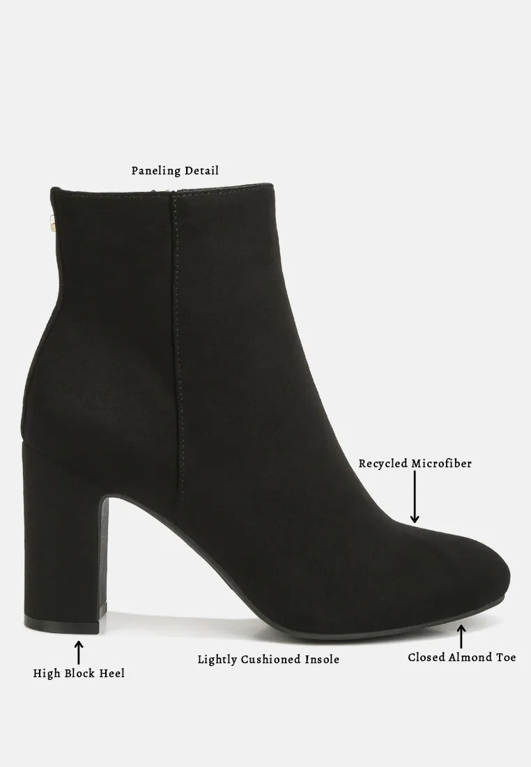 Alysia Block Heel Ankle Boots