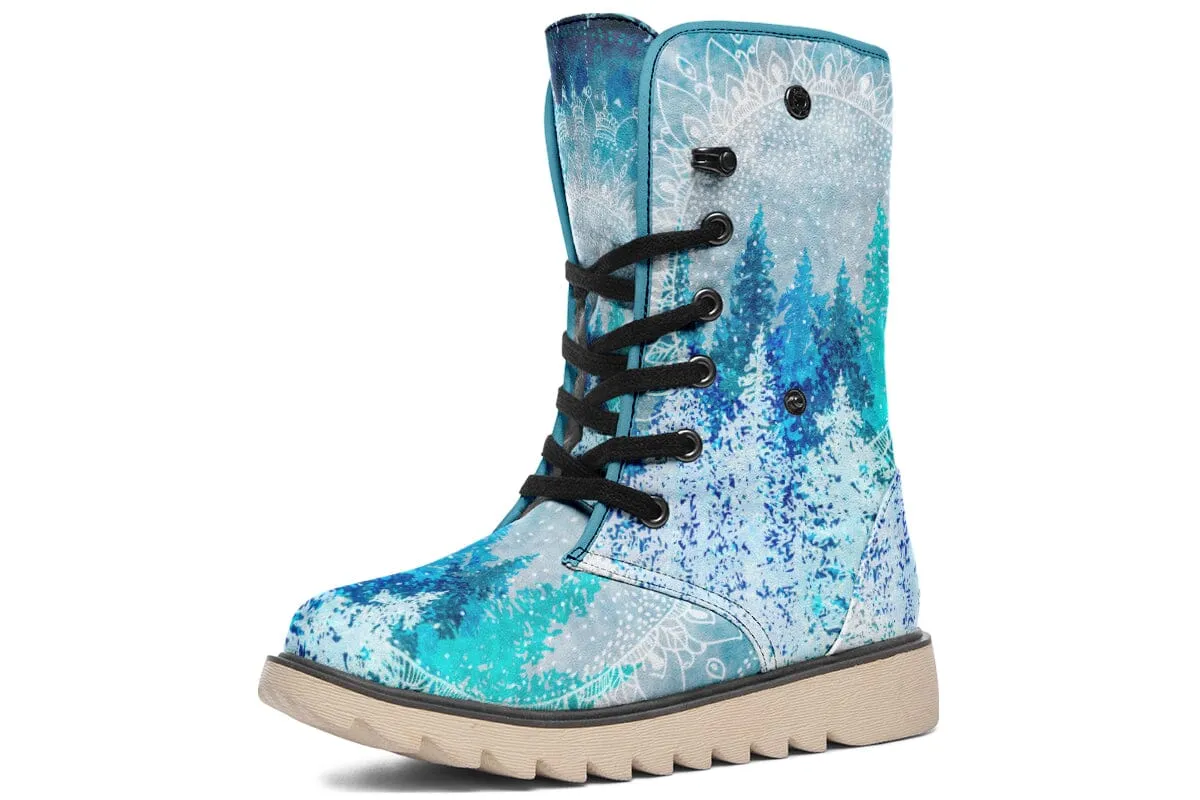 Among The Pines Mandala Moon Boots