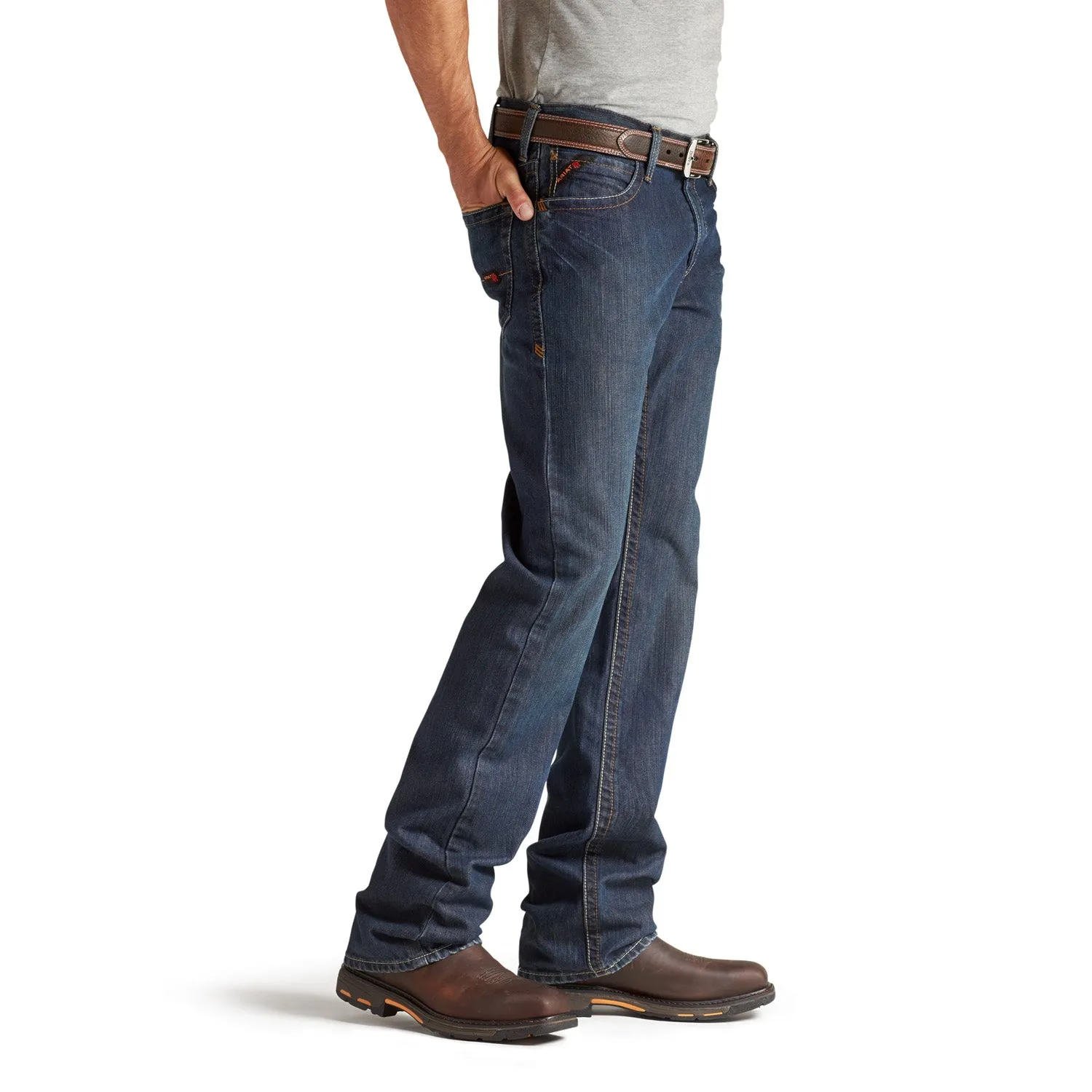 Ariat Men's Flame Resistant M4 Relaxed Basic Boot Cut Jean