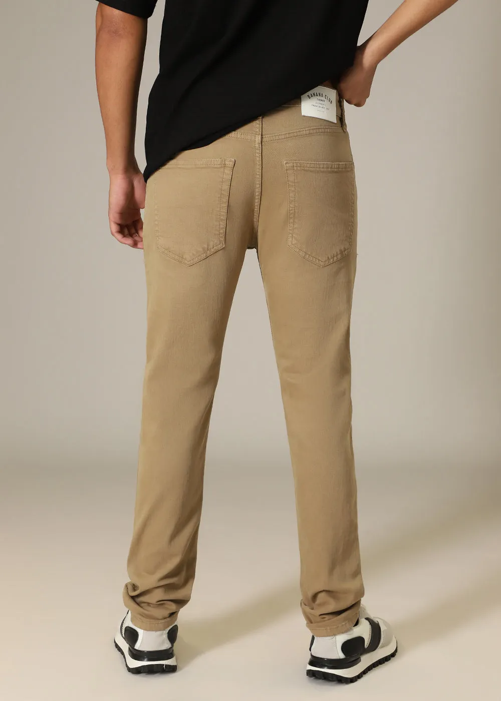 Barley Tan Ankle Slim Fit Jeans