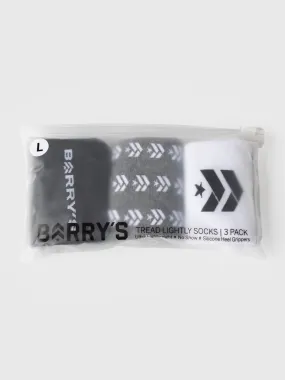 BARRY'S TREAD LIGHTLY NO SHOW SOCK 3 PACK