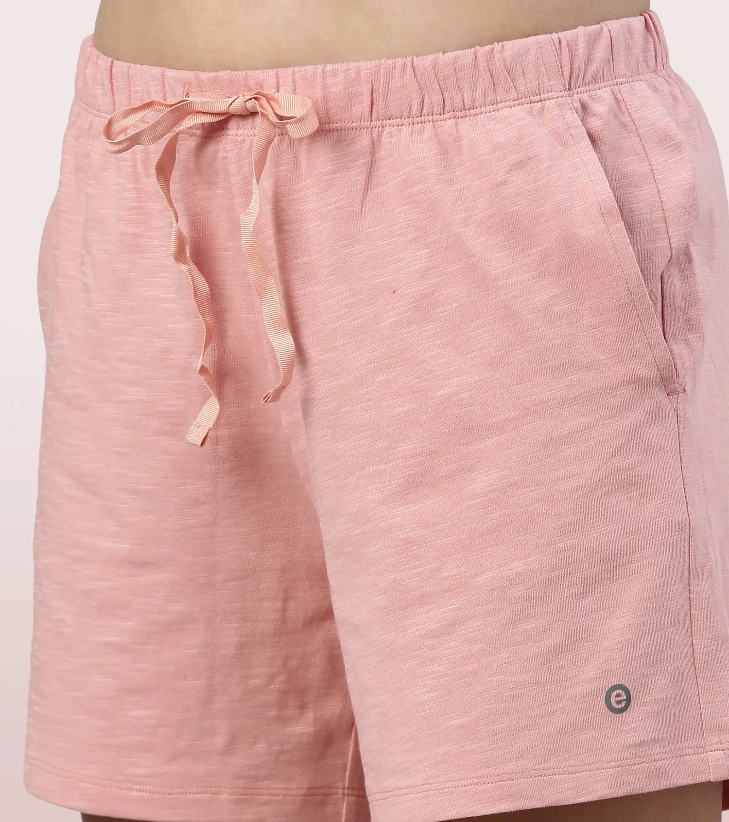 Basic Shorts | Mid-Thigh Length Jersey Shorts With Pockets