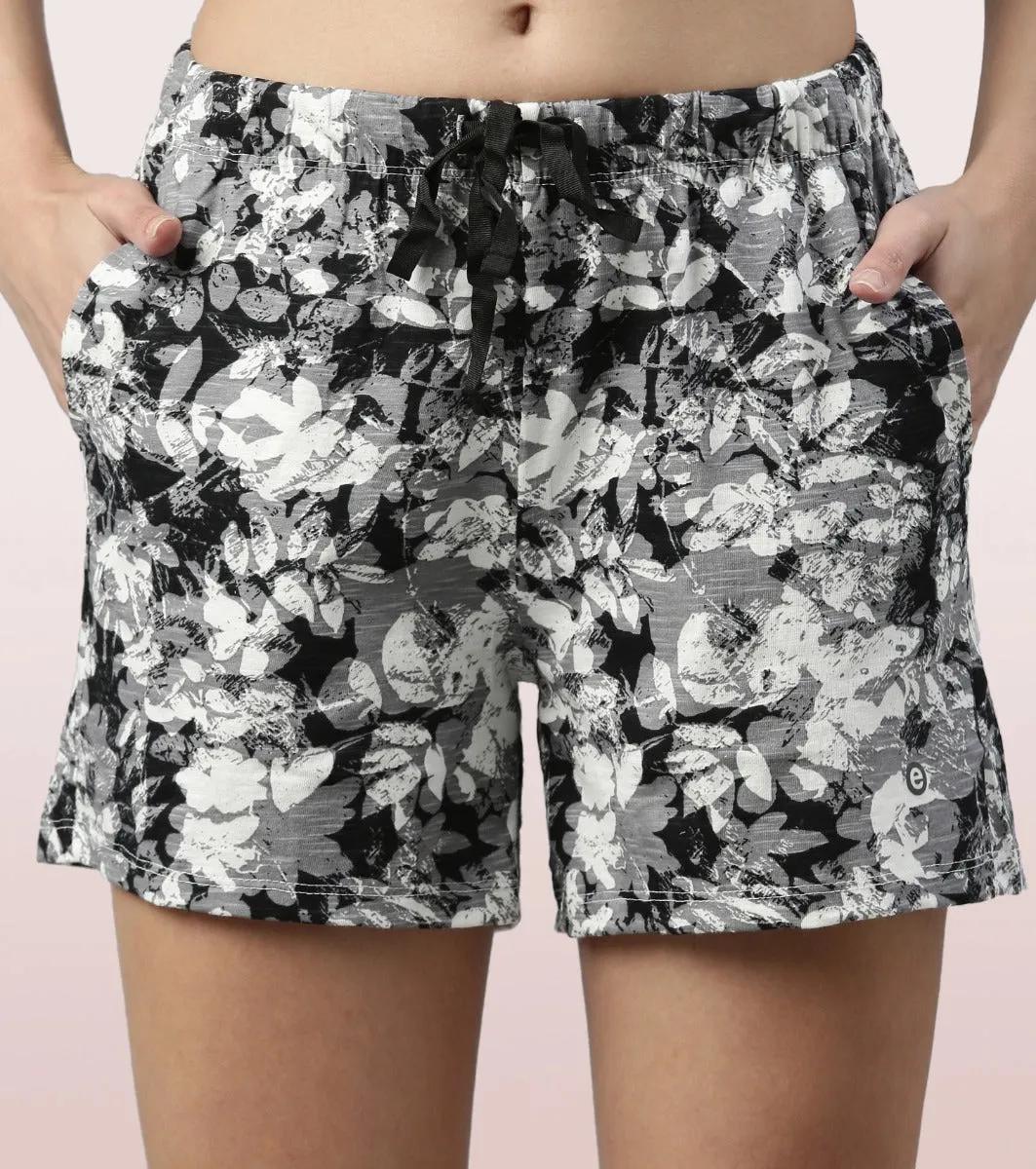 Basic Shorts | Mid-Thigh Length Jersey Shorts With Pockets