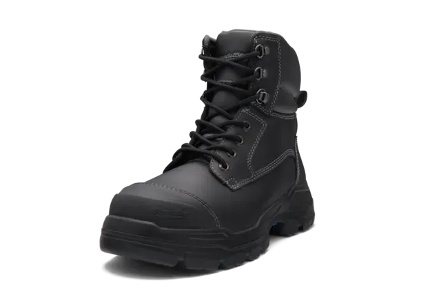 Blundstone Unisex Rotoflex Zip Safety Boot Black 9061