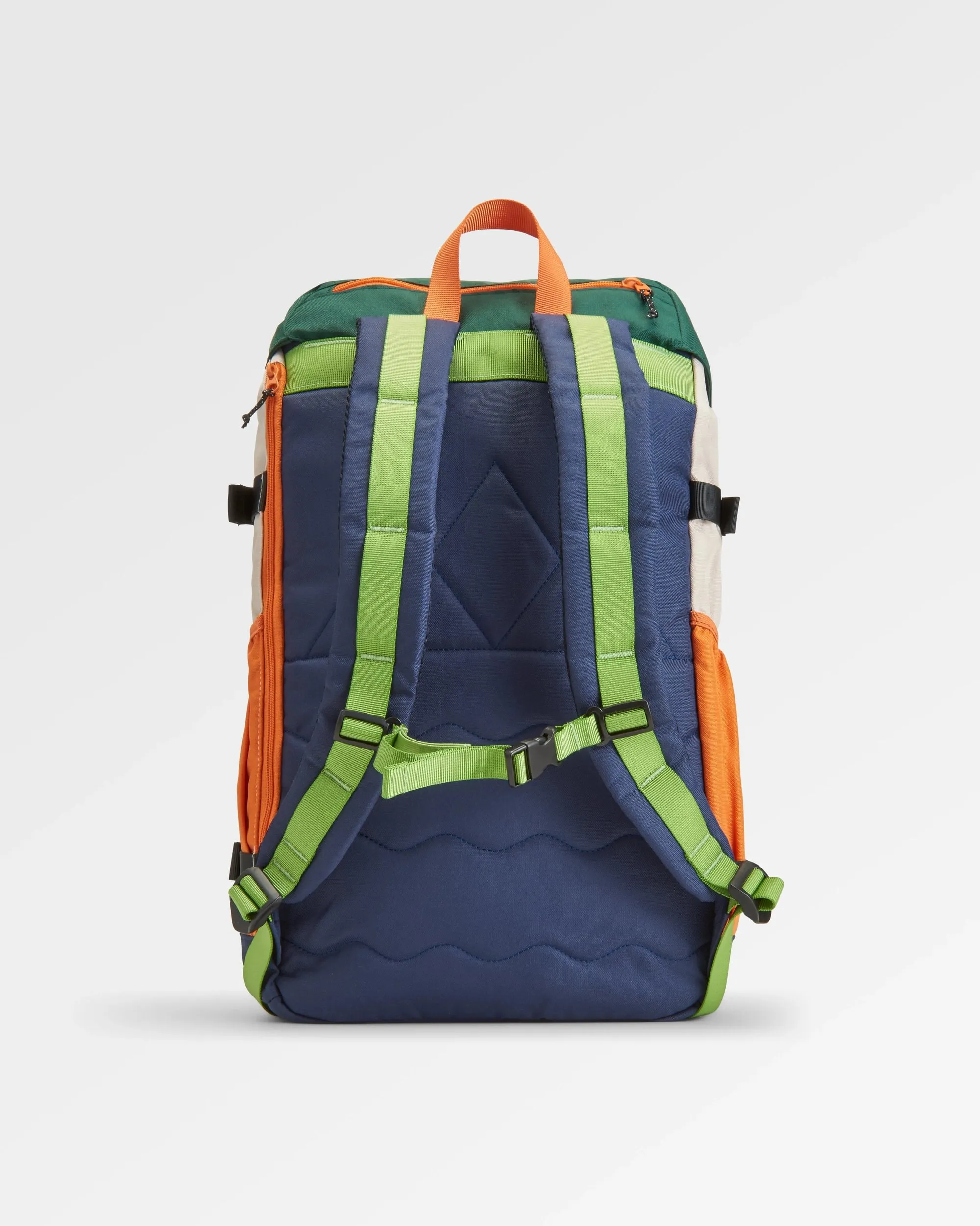 Boondocker Recycled 26L Backpack - Rain Forest Orange Multi