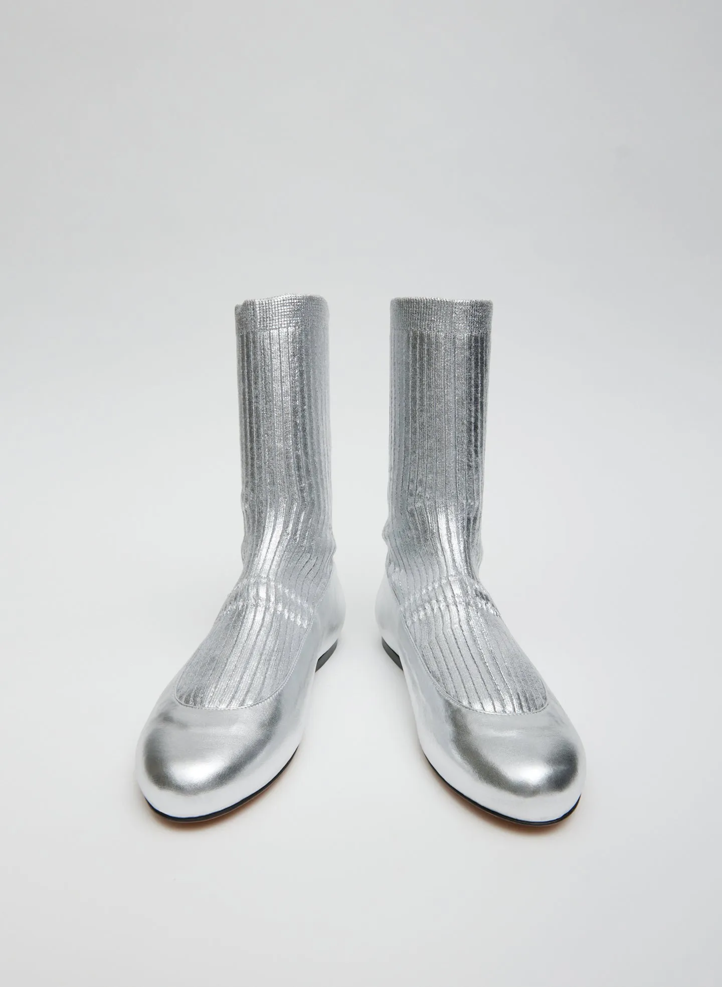 Borg Metallic Sock Shoe