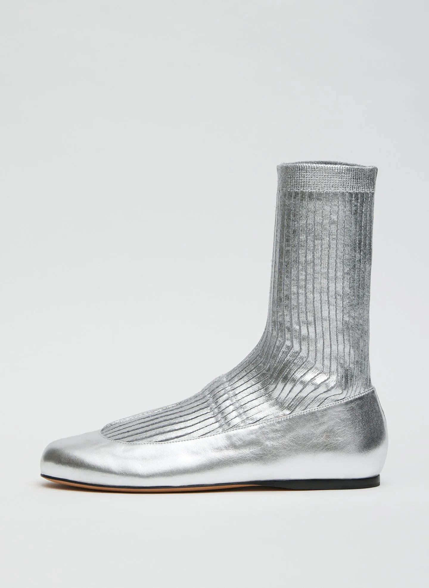 Borg Metallic Sock Shoe