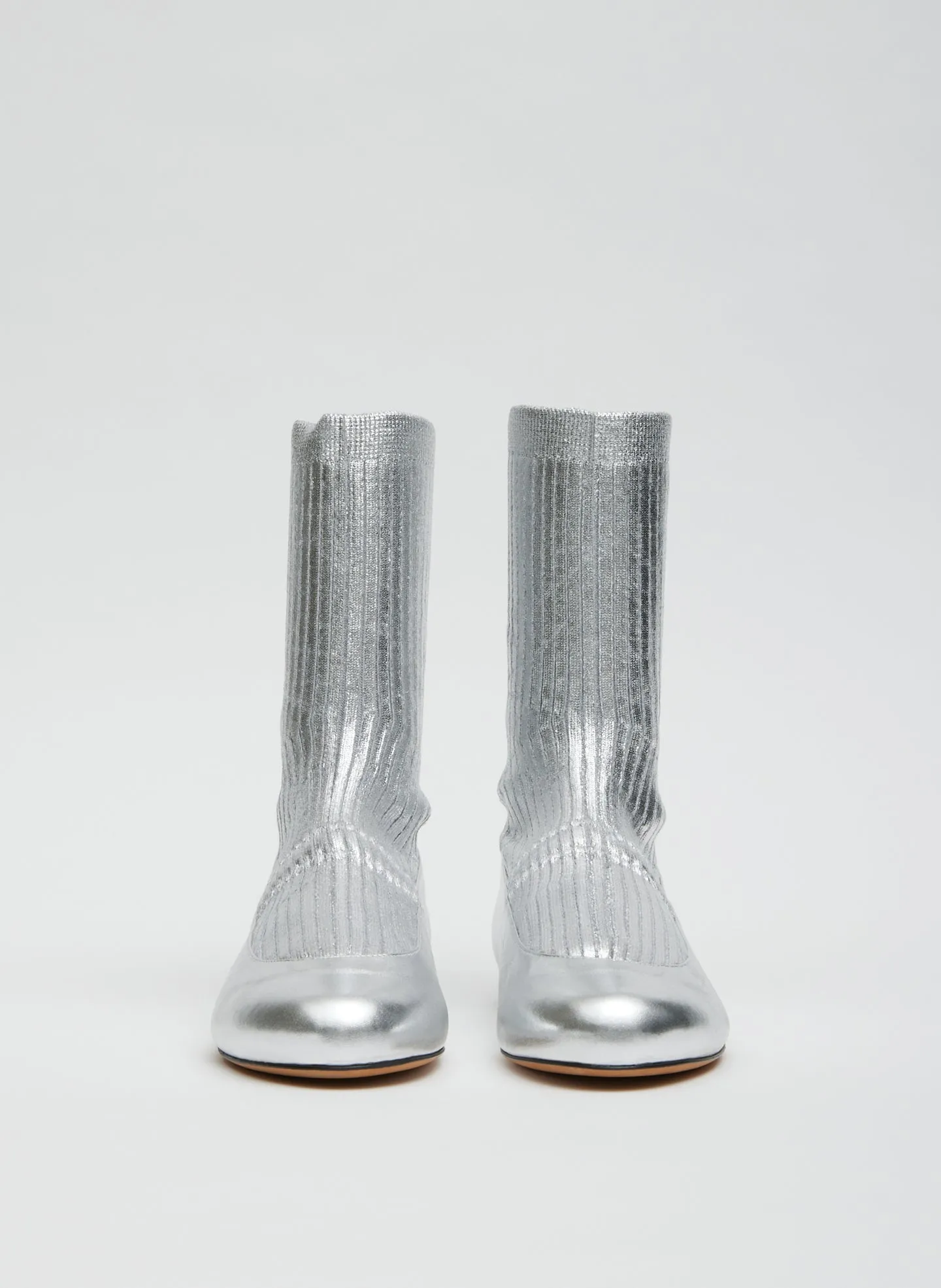 Borg Metallic Sock Shoe