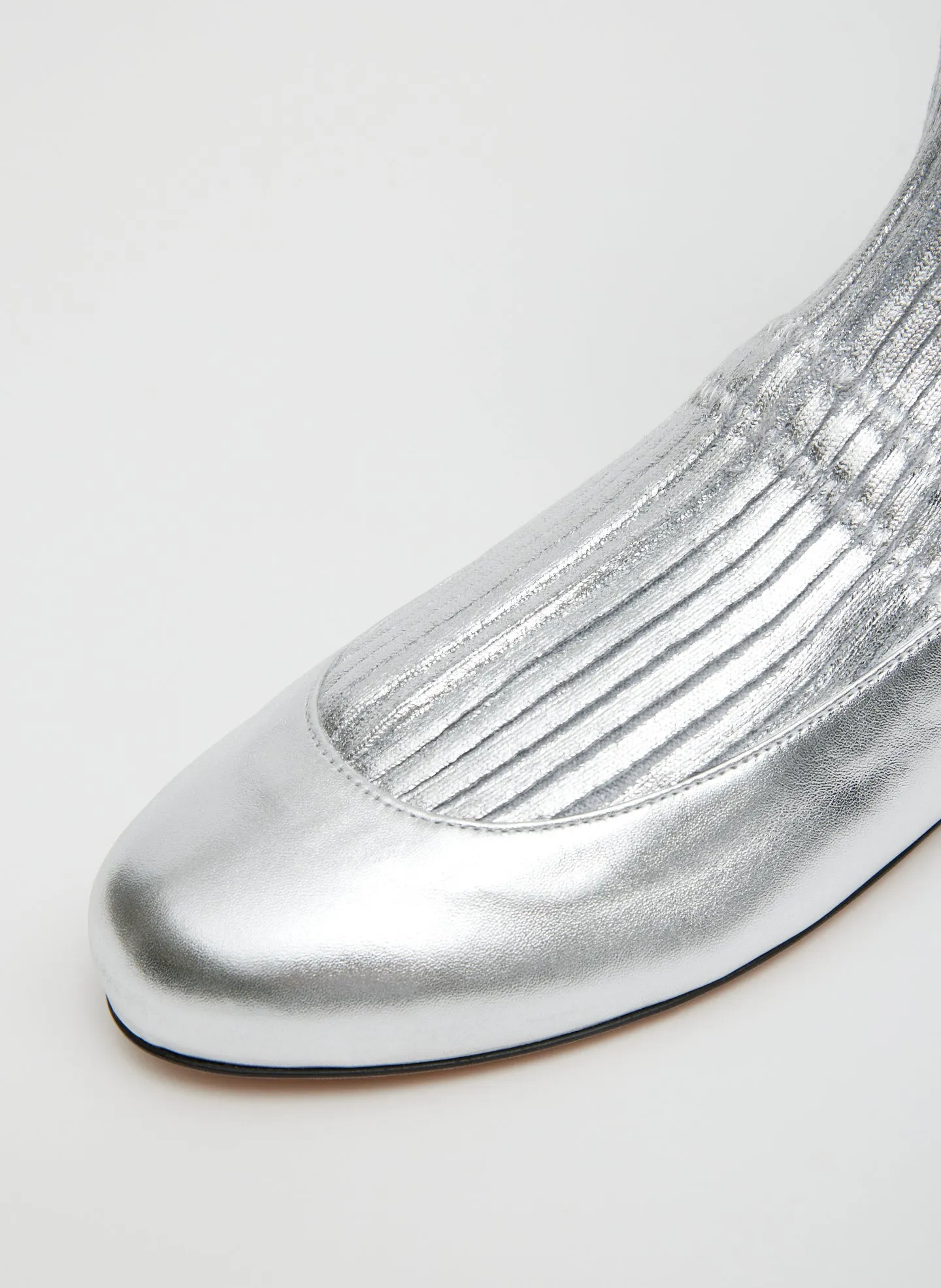 Borg Metallic Sock Shoe