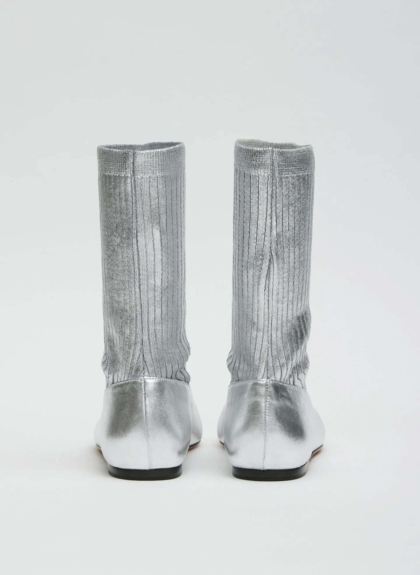 Borg Metallic Sock Shoe