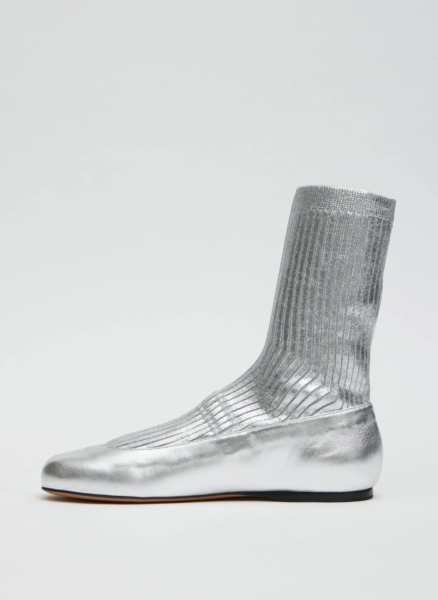 Borg Metallic Sock Shoe