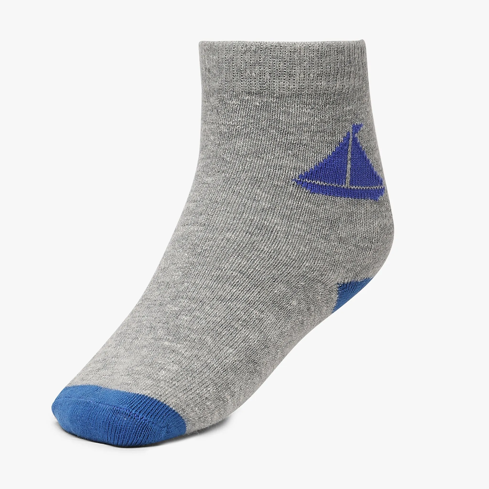 Boys Ankle Length Printed Socks