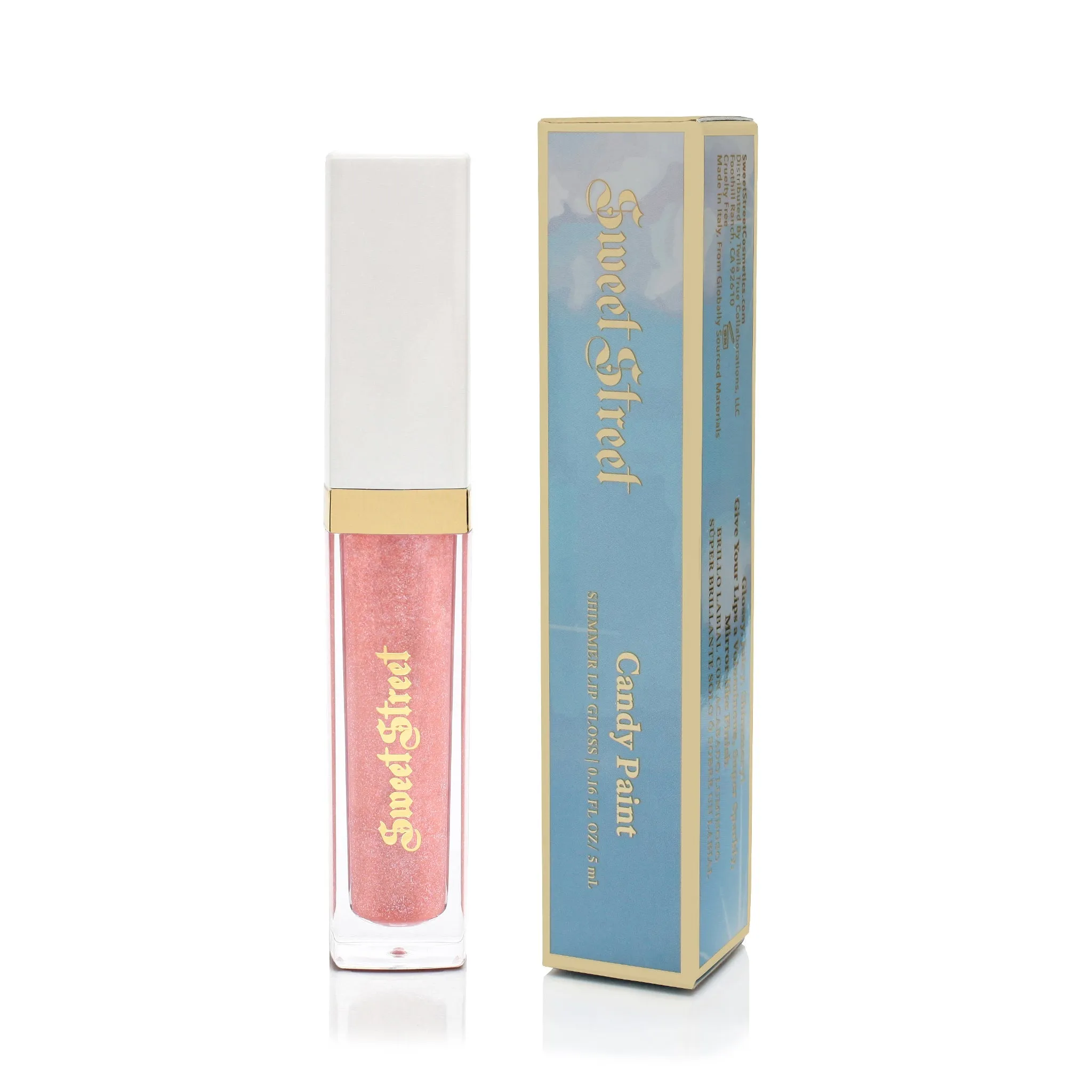 Candy Paint Shimmer Lip Gloss - Champagne Rain