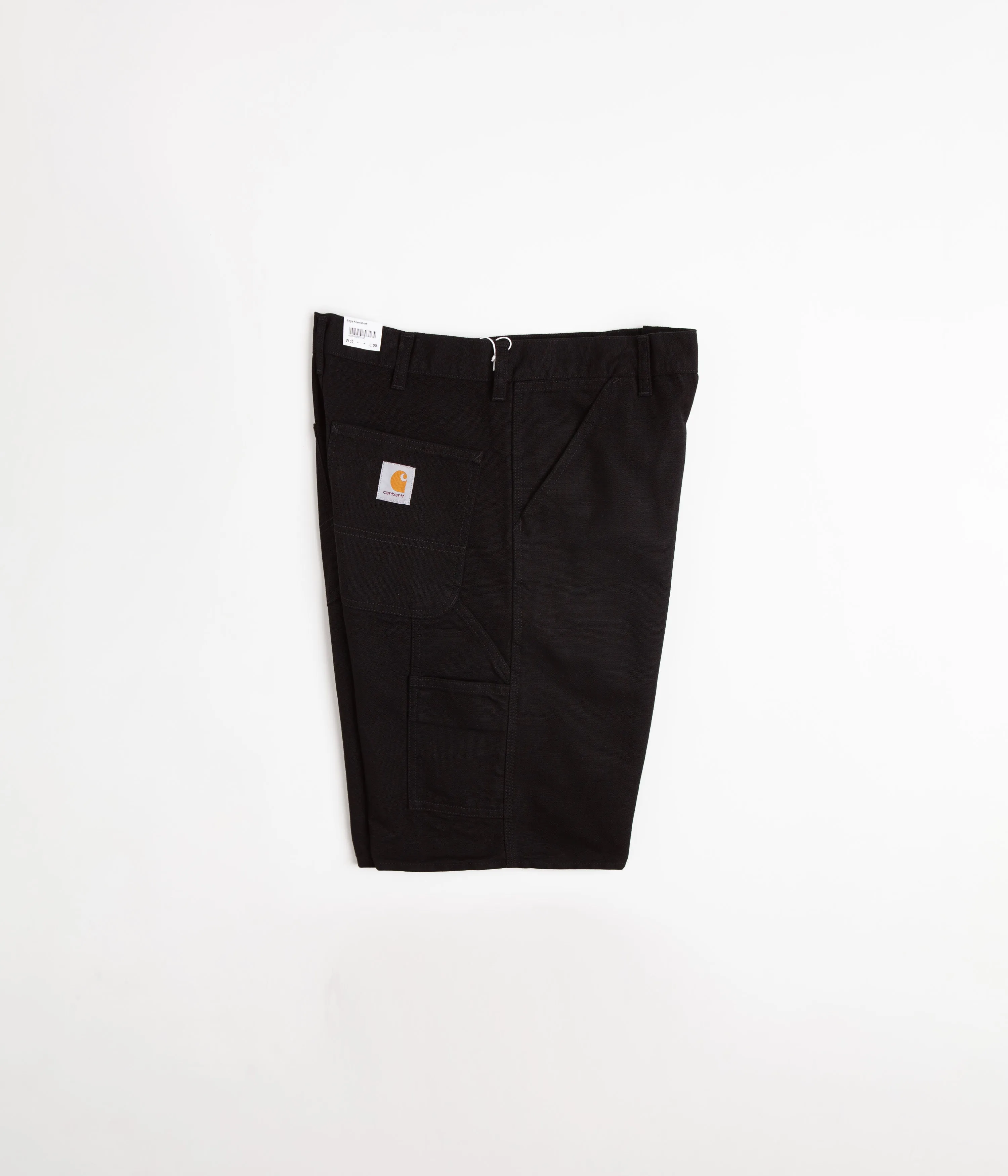 Carhartt Single Knee Shorts - Black Rinsed