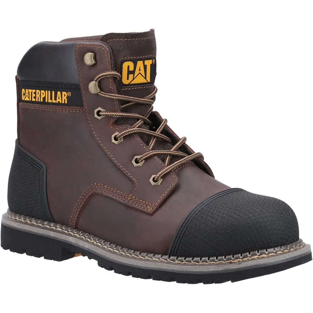 Caterpillar Cat Powerplant S3 Safety Work Boot with Scuff Cap