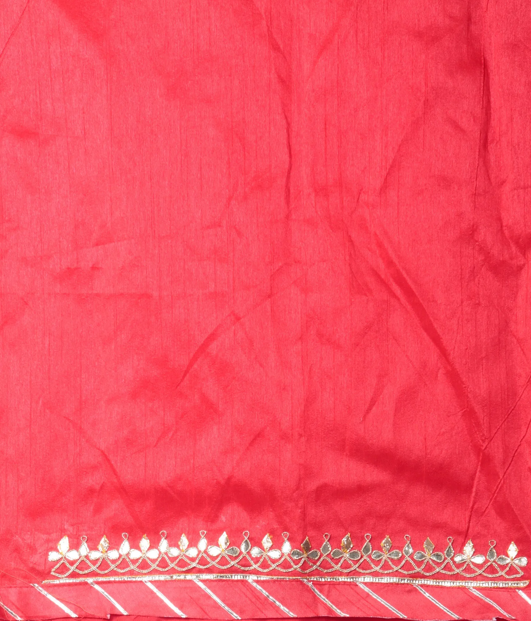 Chinon Saree with Gota Patti, Mothra work.