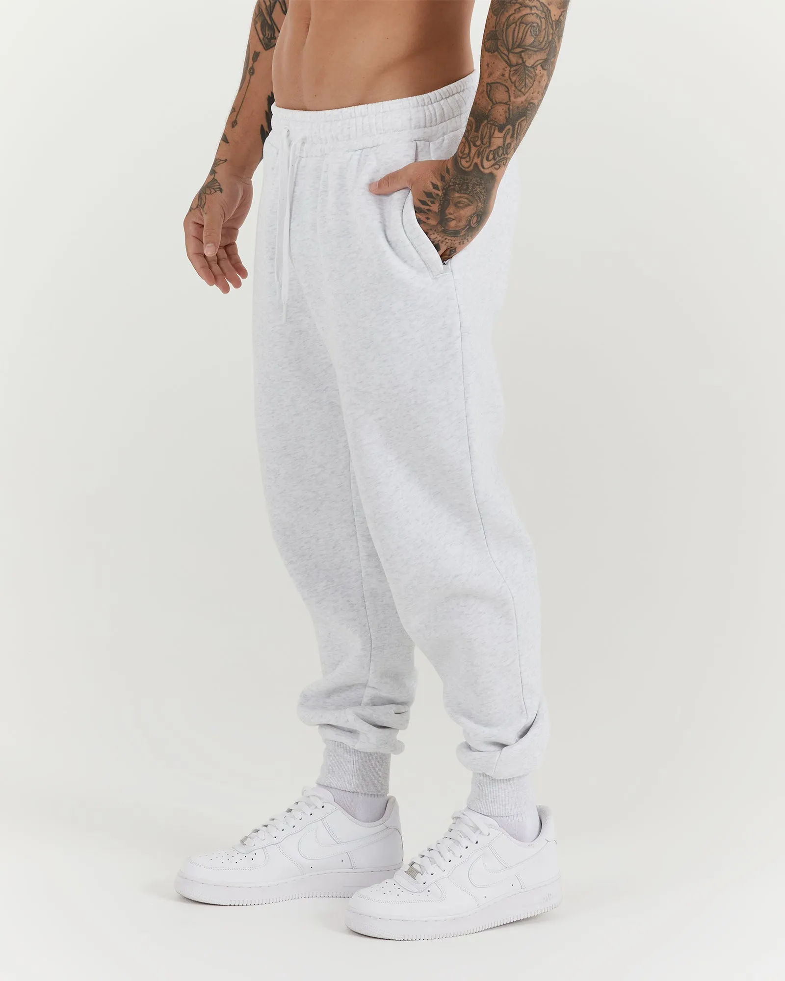 CLASSIC TRACKIES - SNOW GREY