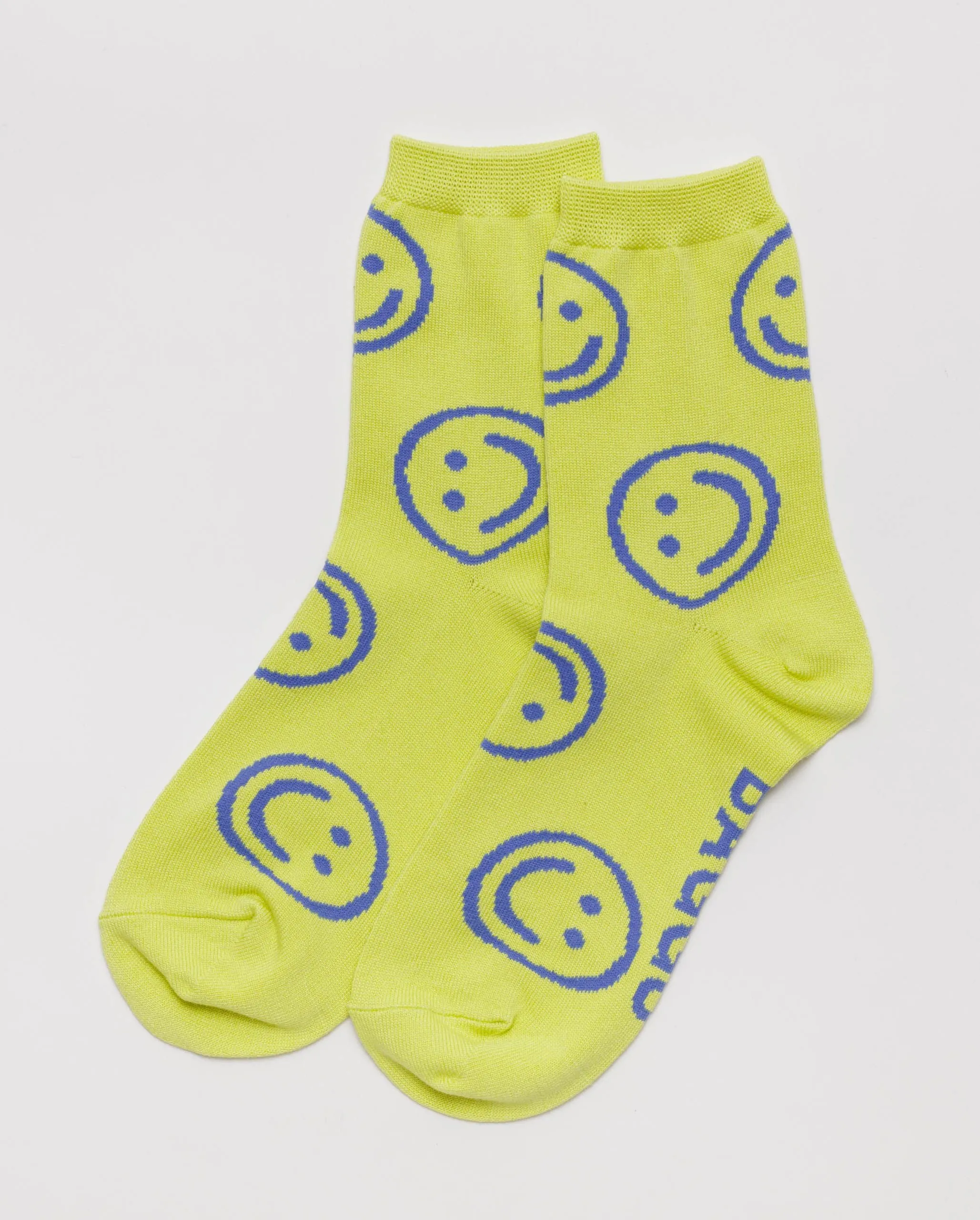 Crew Sock - Citron Happy