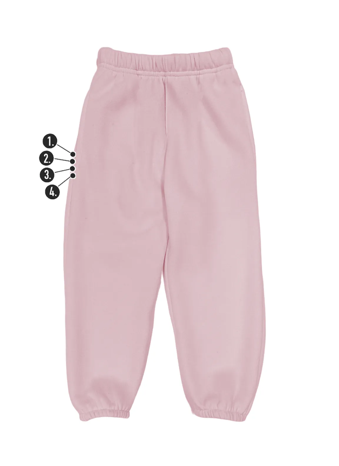 Custom V-Day 4 Mini Vertical Thigh Kids Sweatpants