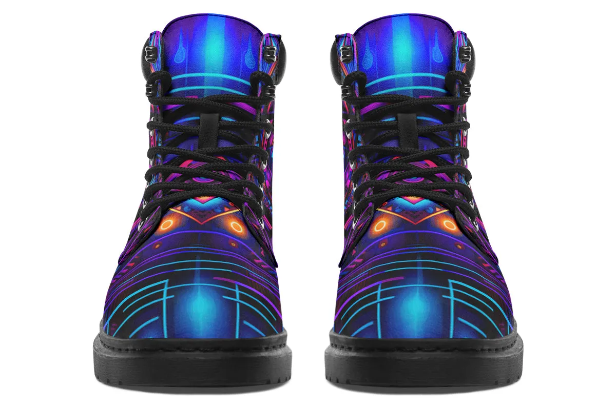 Cyber Patching Classic Vibe Boots