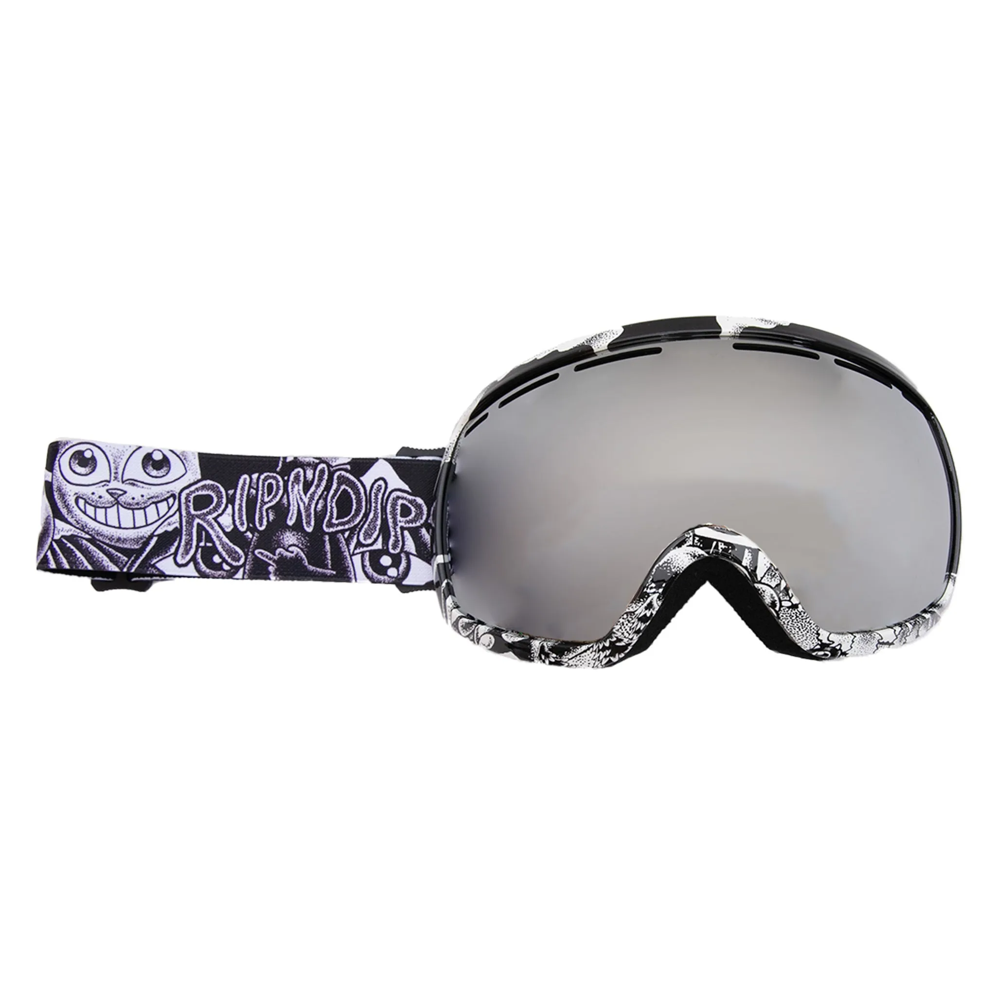 Dark Twisted Fantasy Snow Goggles (Black/White)