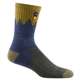 Darn Tough 1974 Men's Number 2 Micro Crew Midweight Hiking Socks - Denim