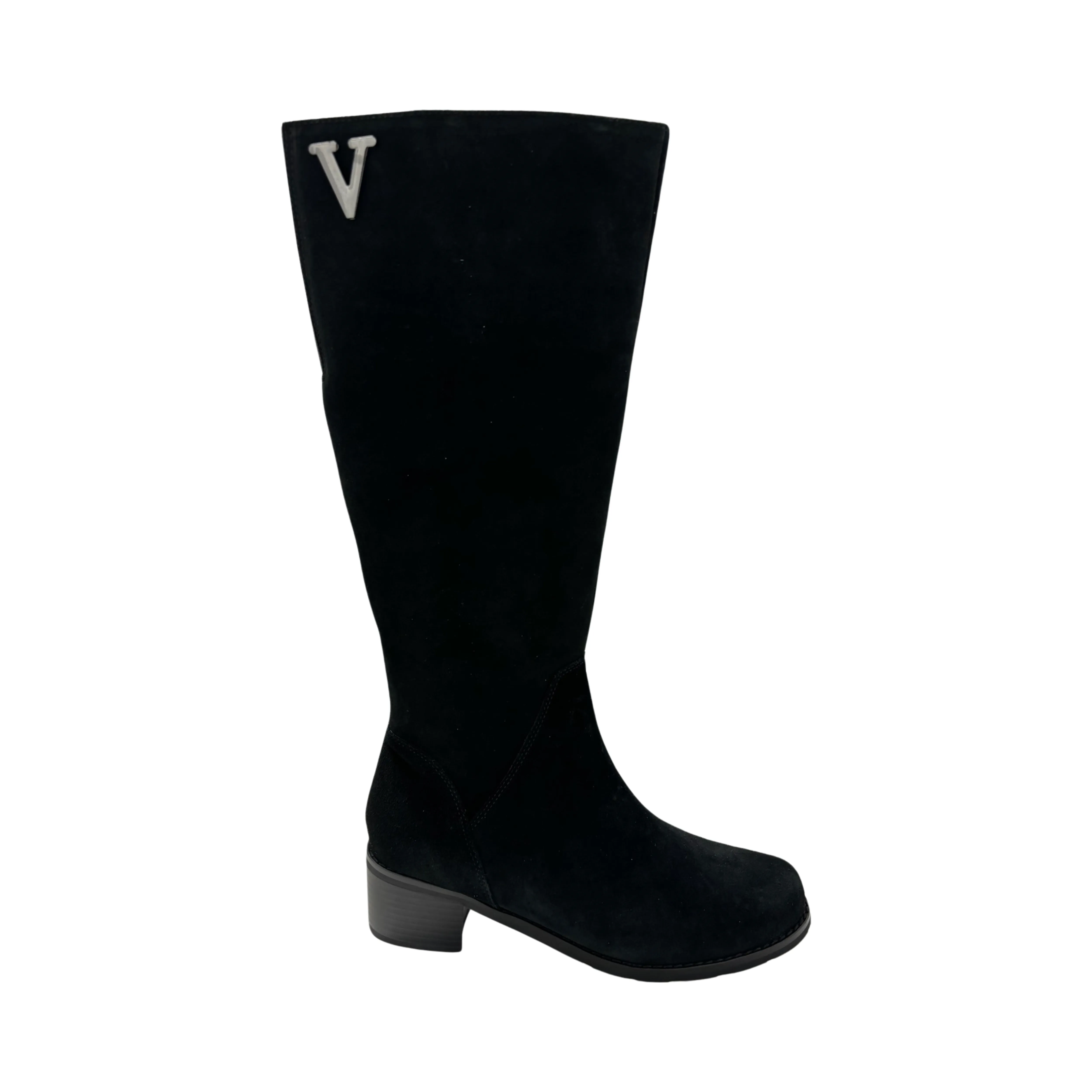 Diane Black Suede WATERPROOF Tall Boot