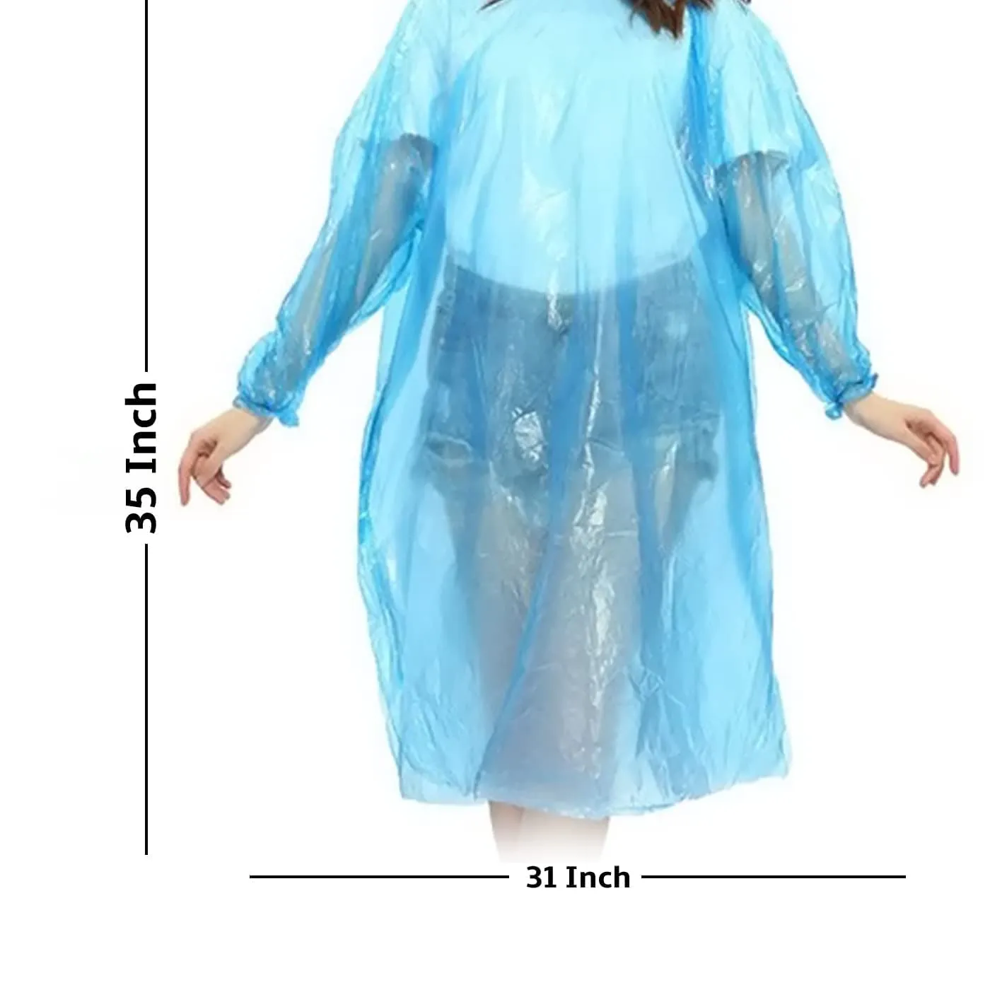 Disposable Rain Card for Emergency Use Waterproof Rain Coat