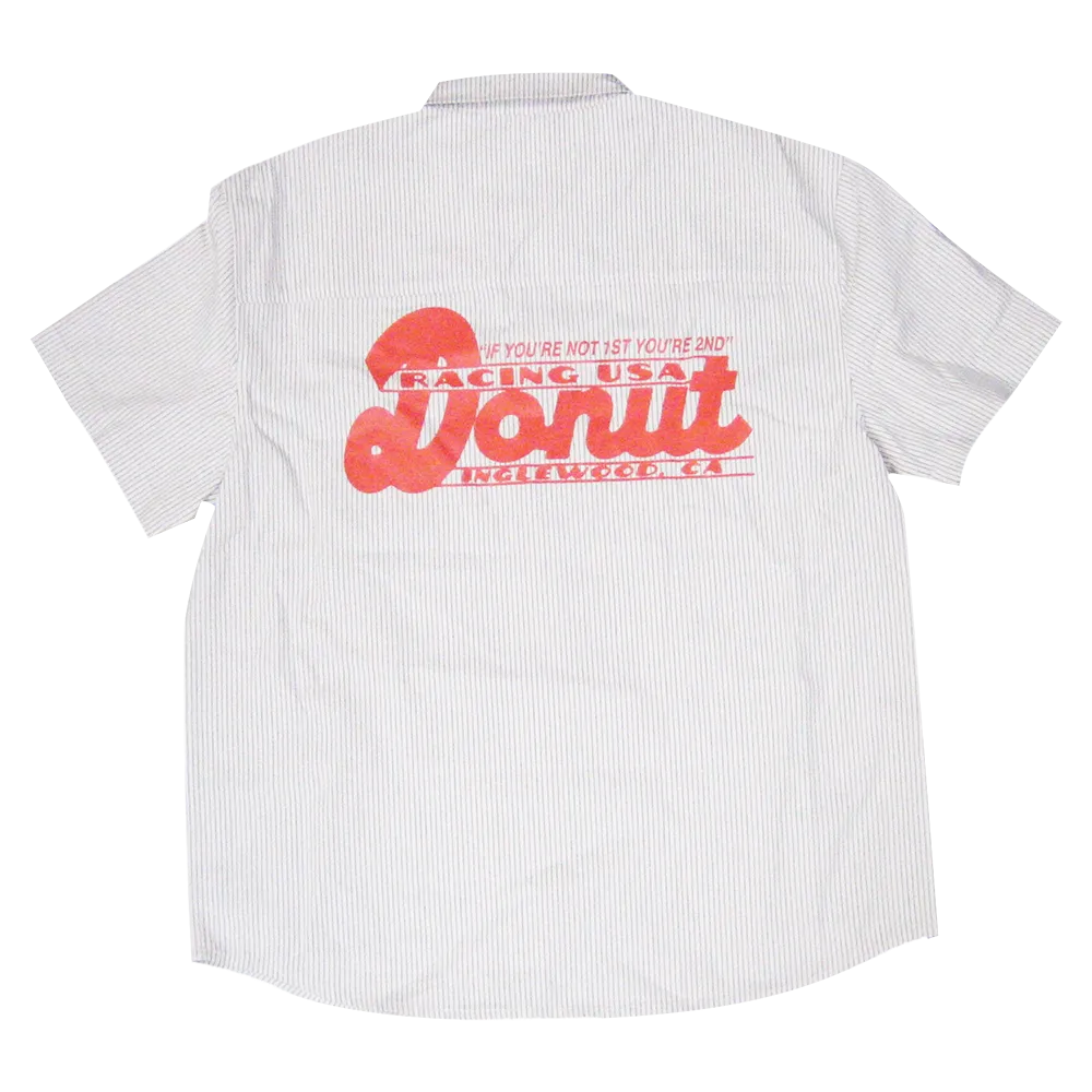 DONUT RACING USA PINSTRIPE WORK SHIRT