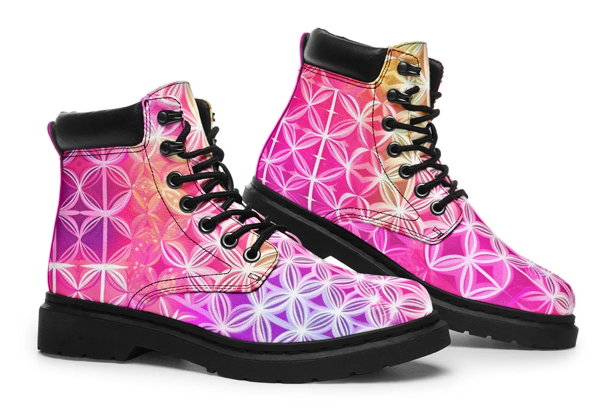 Flower Life Pink Sherbert Classic Vibe Boots