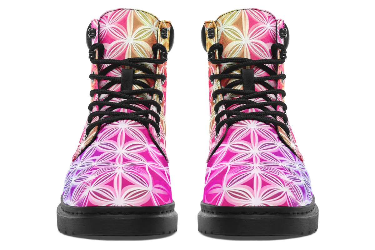 Flower Life Pink Sherbert Classic Vibe Boots