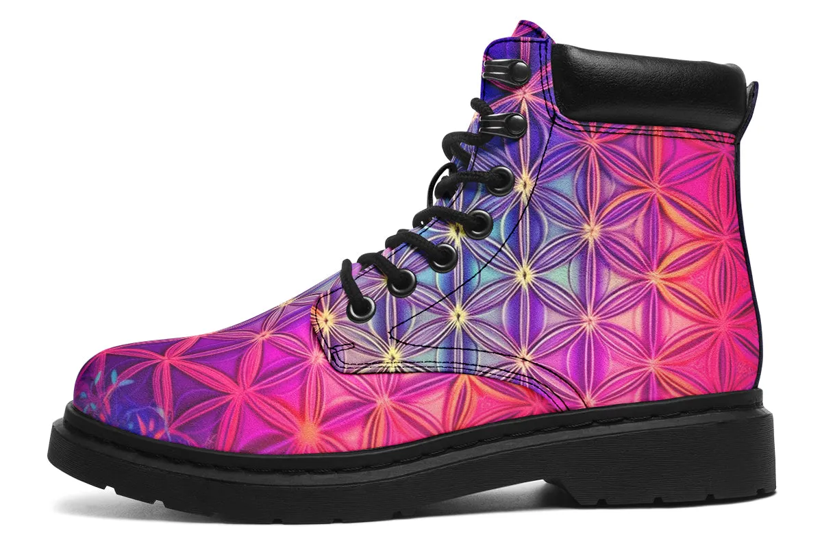 Flower Life Purp Classic Vibe Boots