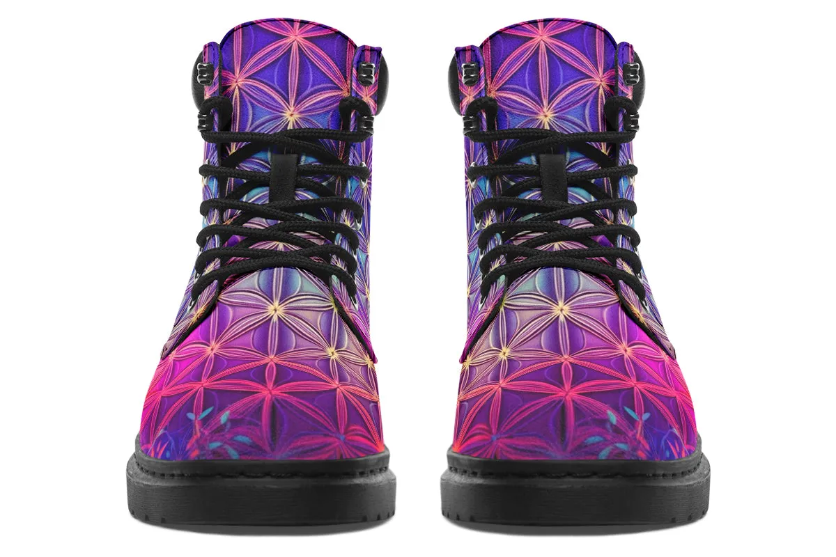 Flower Life Purp Classic Vibe Boots