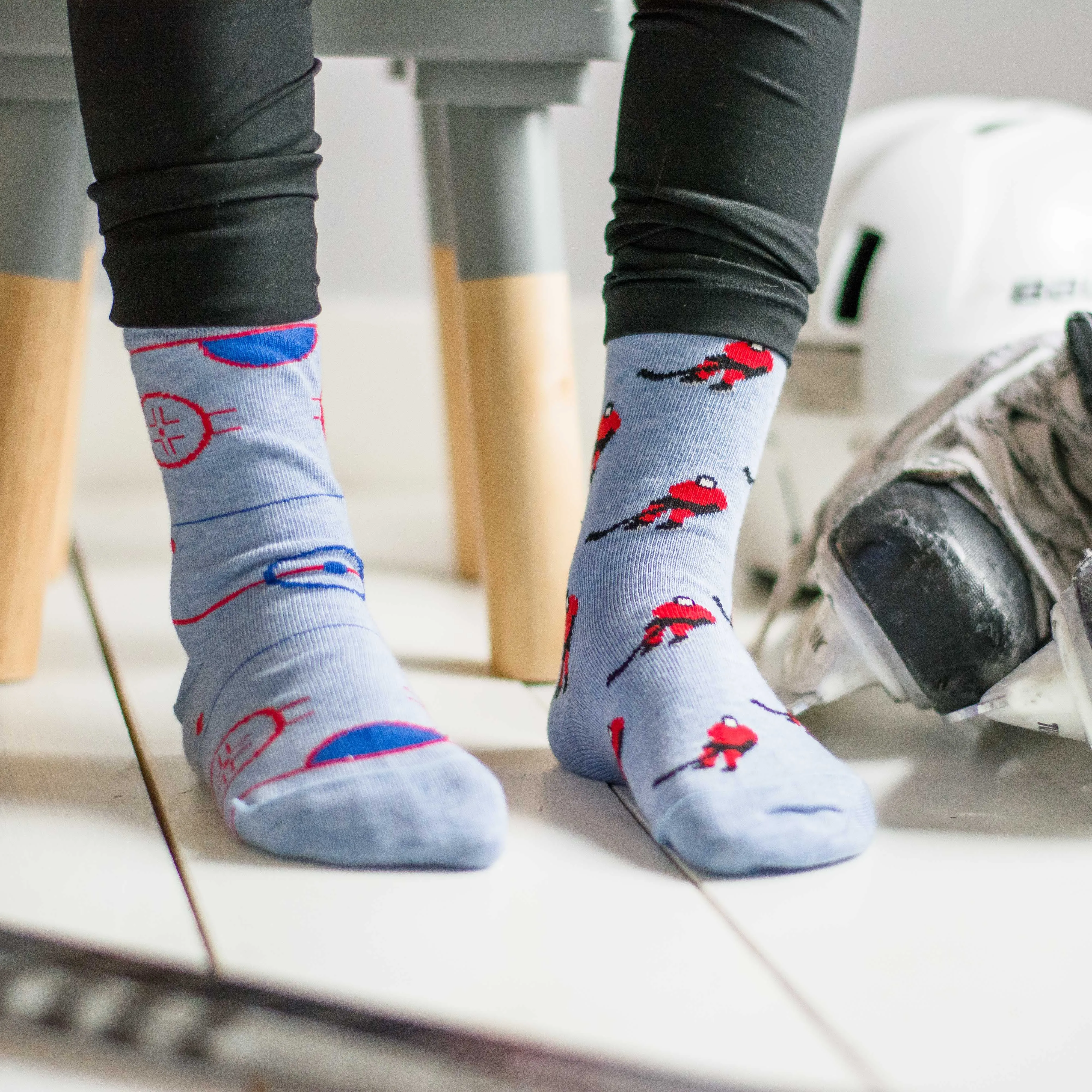 Friday Sock Co. Toddler/Infant/Kids Hockey Socks (Player/Goalie/Rink)