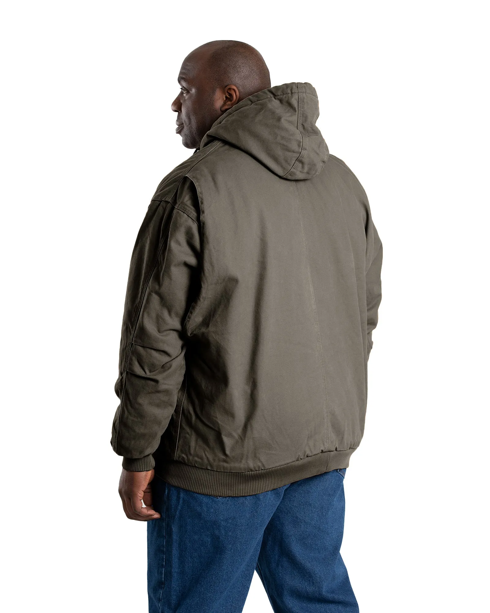 Heartland Washed Duck Hooded Work Jacket