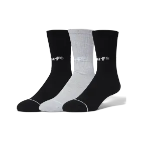 HUF®eightynine Crew Sock 3-Pack