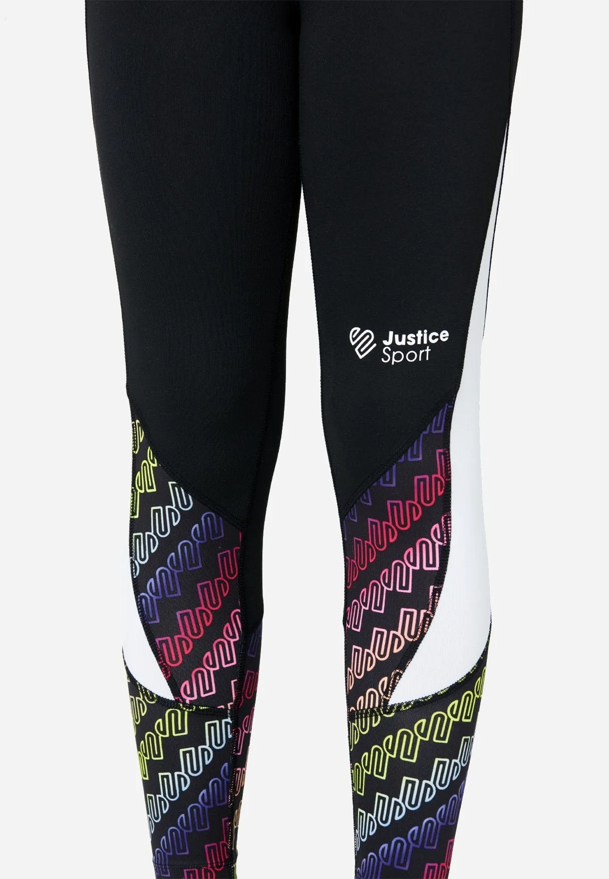 J Sport Color Block Ankle-Length Leggings