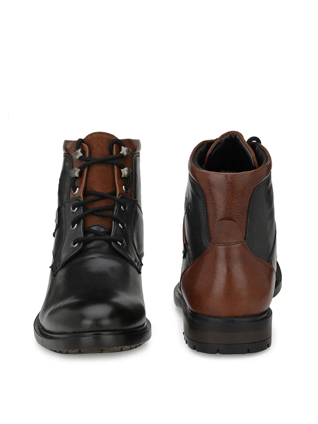 Jet-setter Lace-Up Boots