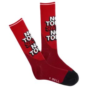 K.Bell Men's Not Today Satan Crew Sock