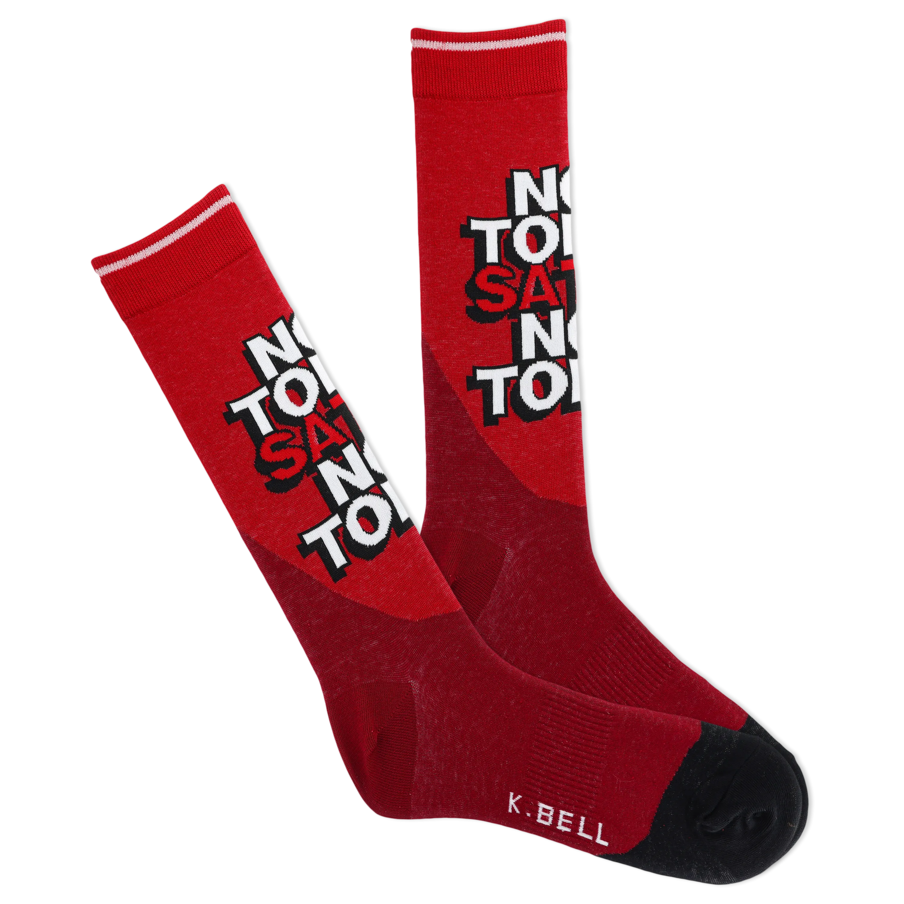 K.Bell Men's Not Today Satan Crew Sock