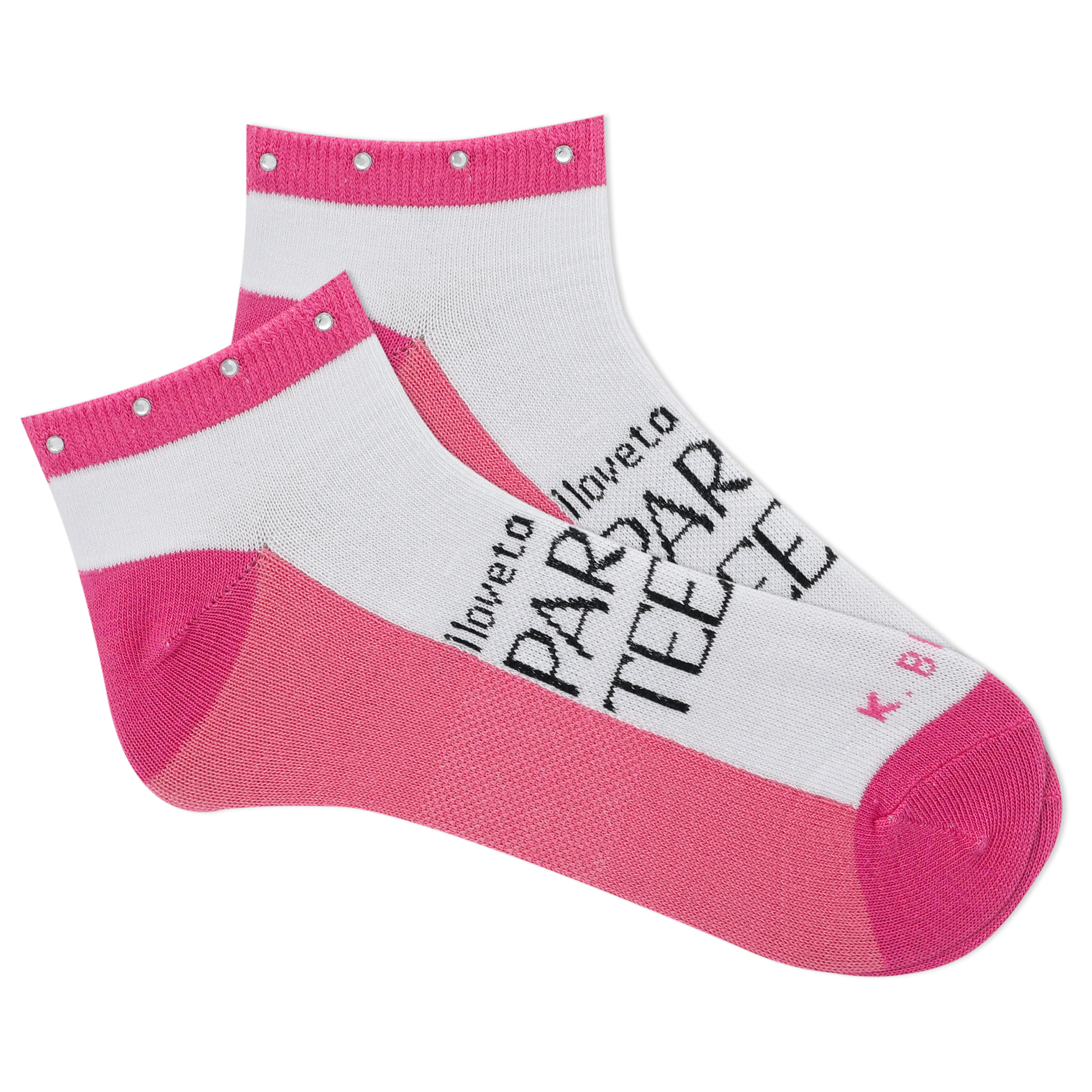 K.Bell Women's I Love to Par-Tee Low Cut Sock